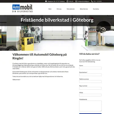 Automobil startsida 2020