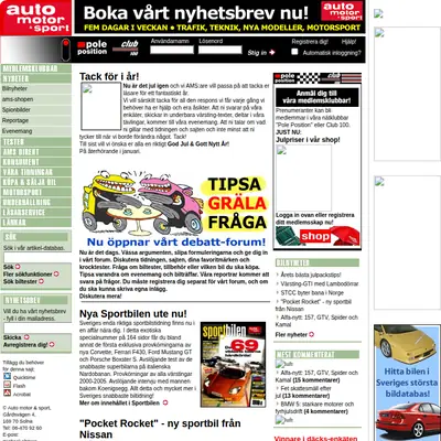 Auto, Motor och Sport Vintage startsida 2005