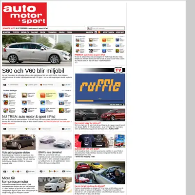 Auto, Motor och Sport Vintage startsida 2011