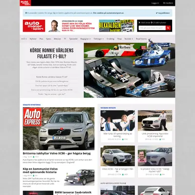 Auto, Motor och Sport Vintage startsida 2015