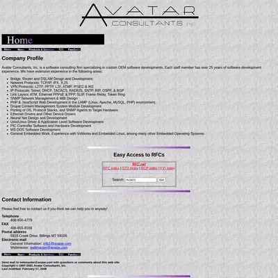 Avatar startsida 2009