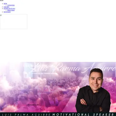 Av egen kraft webbradio startsida 2019