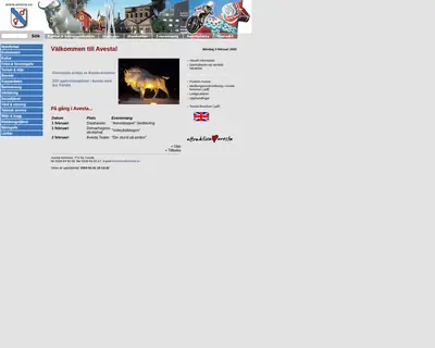 100% Avesta startsida 2003