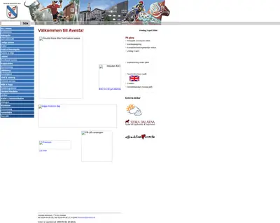 100% Avesta startsida 2004