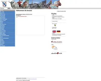 100% Avesta startsida 2006