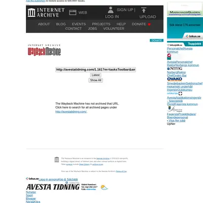 www.avestatidning.com startsida 2014