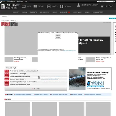 www.avestatidning.com startsida 2015