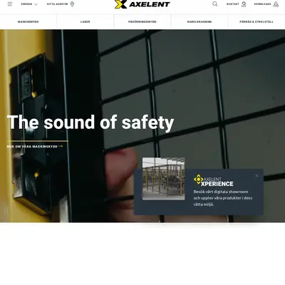 Axelent, www.axelent.se startsida 2024
