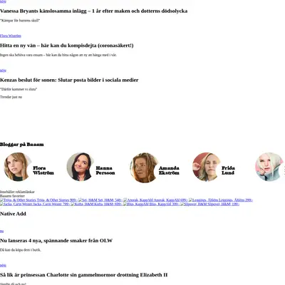 baaam.se startsida 2021