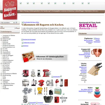 Bagaren och Kocken startsida 2010