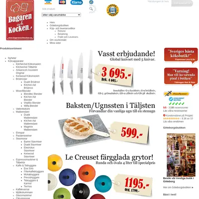 Bagaren och Kocken startsida 2013