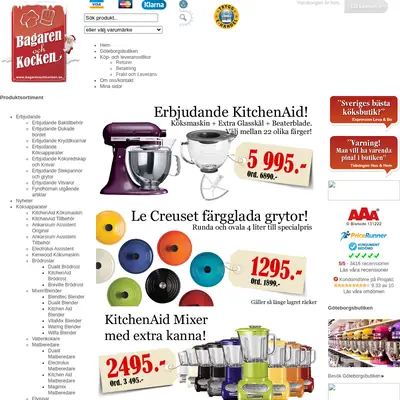 Bagaren och Kocken startsida 2014