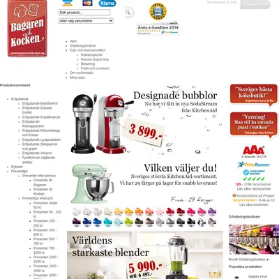Bagaren och Kocken startsida 2015
