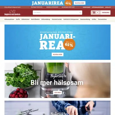 Bagaren och Kocken startsida 2020