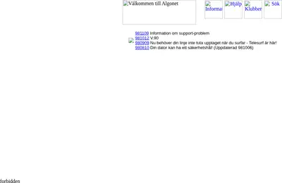 Bahá´i Nytt startsida 1998