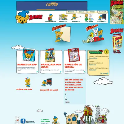 Bamse kul att lära startsida 2011