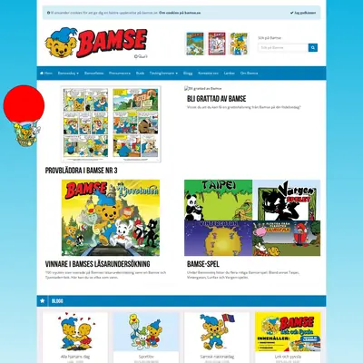 Bamse kul att lära startsida 2015
