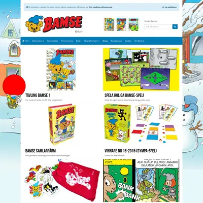 Bamse kul att lära startsida 2016