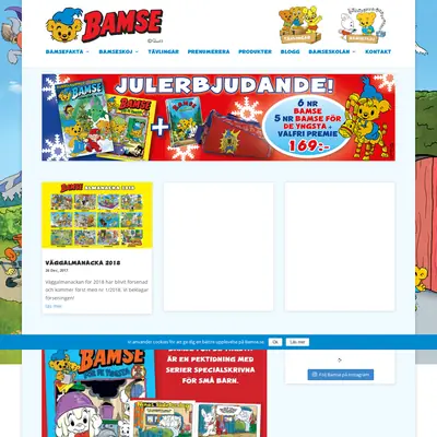 Bamse kul att lära startsida 2018
