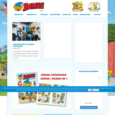 Bamse kul att lära startsida 2019