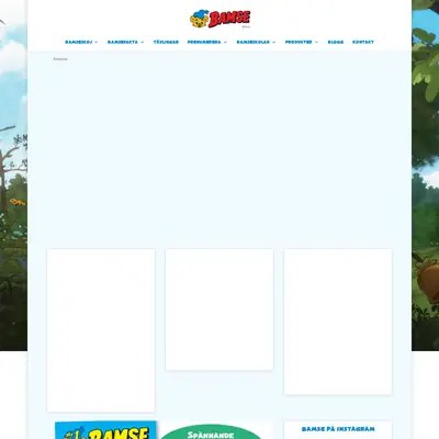 Bamse kul att lära startsida 2021
