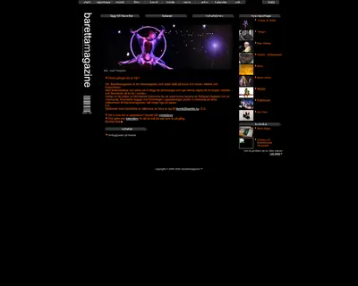 Barettamagazine.com startsida 2002