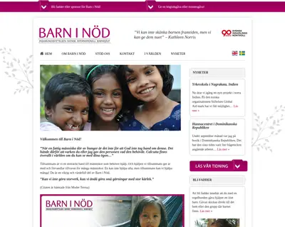 Barn i nöd startsida 2018