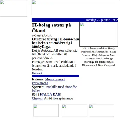 www.barometern.se startsida 1998