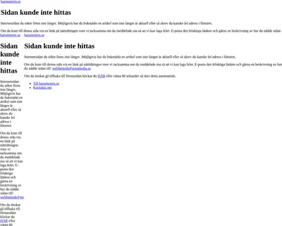 www.barometern.se startsida 1999