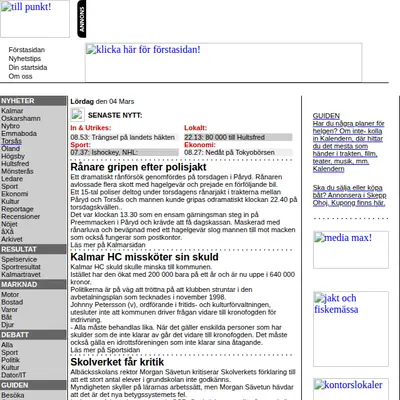 www.barometern.se startsida 2000