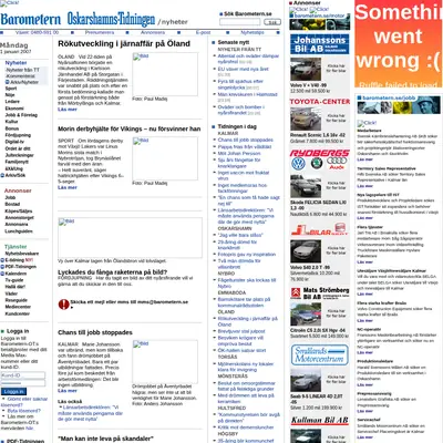 www.barometern.se startsida 2007