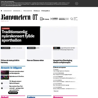 www.barometern.se startsida 2019