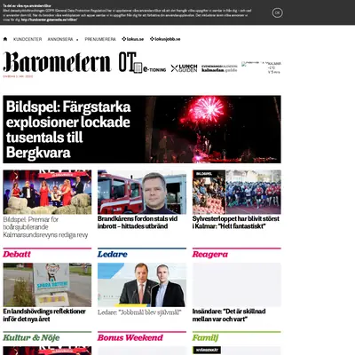 www.barometern.se startsida 2020