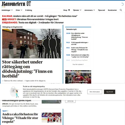 www.barometern.se startsida 2023
