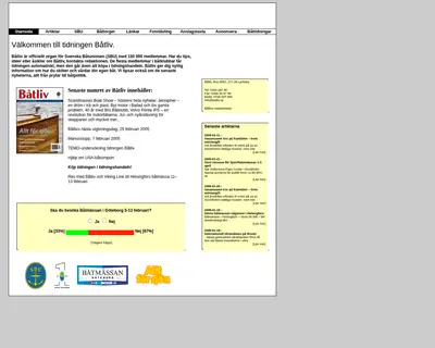 Båtnytt startsida 2005