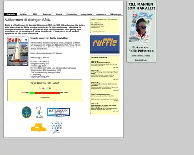 Båtnytt startsida 2007