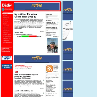 Båtnytt startsida 2010