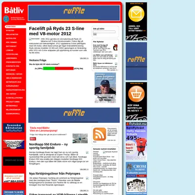 Båtnytt startsida 2012