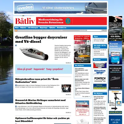 Båtnytt startsida 2015