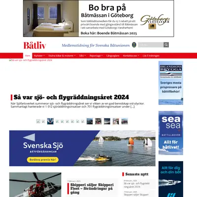 Båtnytt startsida 2025