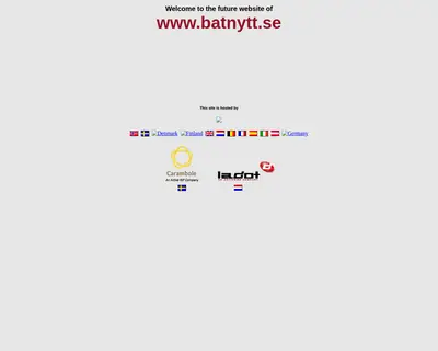 www.batnytt.se startsida 2003