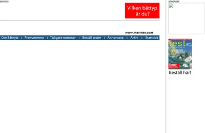 www.batnytt.se startsida 2005