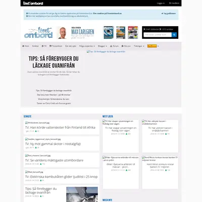 www.batnytt.se startsida 2016