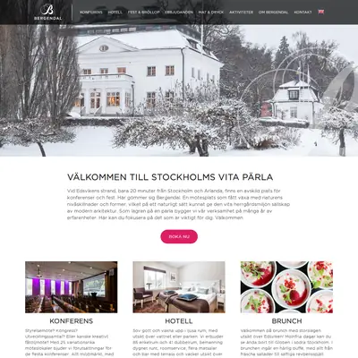bergendal.se startsida 2018