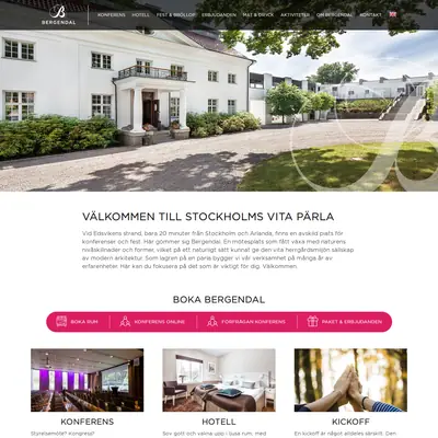 bergendal.se startsida 2019