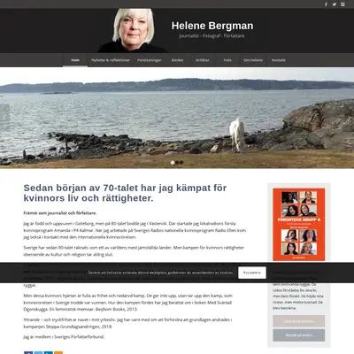 bergmanhelene.com startsida 2018