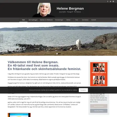 bergmanhelene.com startsida 2021