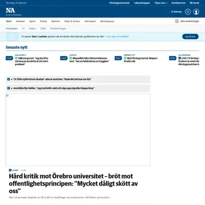 www.bergslagsposten.se startsida 2019