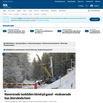 www.bergslagsposten.se startsida 2020