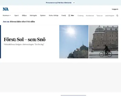 www.bergslagsposten.se startsida 2023